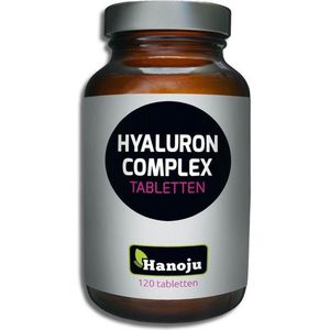 Hanoju - Hyaluronic Complex - Tabletten - 400 mg - Met Collageen en Hyaluronzuur