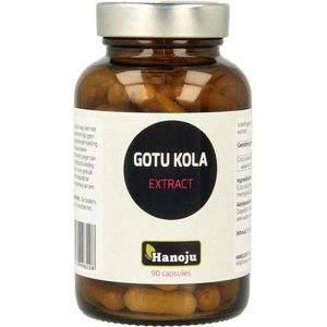 Hanoju - Gotu Kola Extract - 400 mg - Voedingssupplement