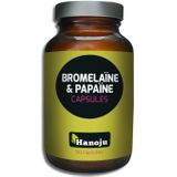 Hanoju Bromelaine papaja enzym 90vegacapsules