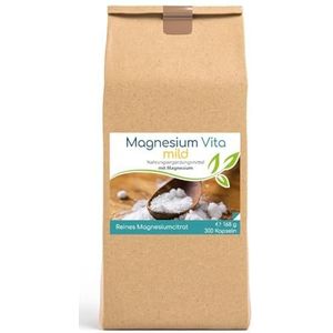 Cellavita Magnesium Vita 'mild' goede biologische beschikbaarheid veganistische capsulehoes gemaakt in Duitsland | (500 capsules)