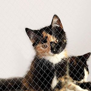 Kattennet balkonbeschermingsnet Kattenbeschermingsnet in verschillende maten (M) 3x8 m