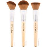 Luvia Cosmetics Brush Brush Set Bamboo's Leaf Set Cosmeticakwasten 8 st. + linnentasje 1 st.