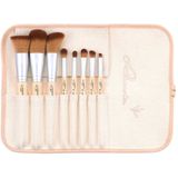 Bamboo's Leaf - Make-up Kwasten Set - 8 Stuks - Veganistisch - Bamboe