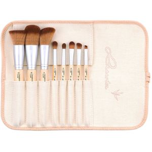 Bamboo's Leaf - Make-up Kwasten Set - 8 Stuks - Veganistisch - Bamboe