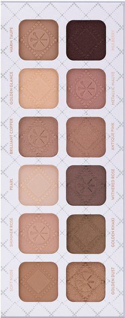 Luvia Cosmetics - Endless Nude Shades - Oogschaduw Palette - 12x0.8 g