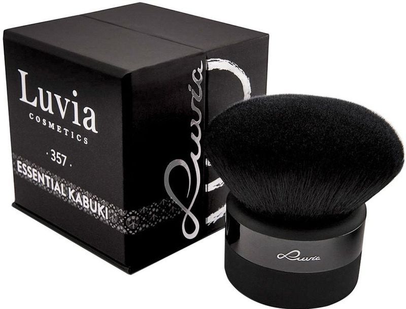 Luvia Cosmetics - Essential Kabuki - Gezichtskwast - Zwart