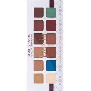 Luvia Cosmetics - Secret of Amira - Oogschaduwpalette - 12 Kleuren - Veganistisch
