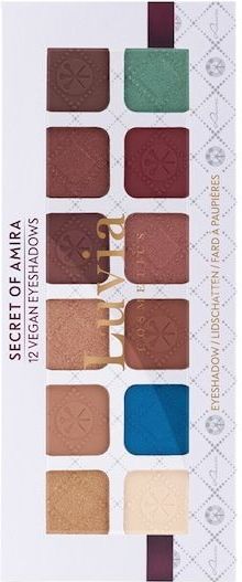 Luvia Cosmetics - Secret of Amira - Oogschaduwpalette - 12 Kleuren - Veganistisch