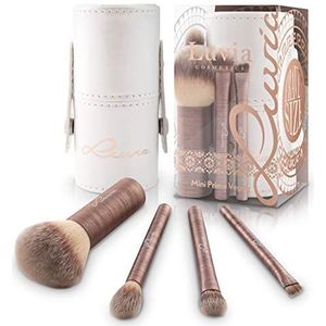 Travel Brush Set - Borstelset - Vegan - 4 Beauty Make-up Borstels
