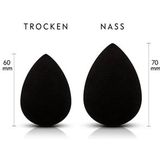 Luvia - Black Sponge Set - Make-up Accessoires - 3 Stk.