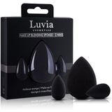 Luvia - Black Sponge Set - Make-up Accessoires - 3 Stk.