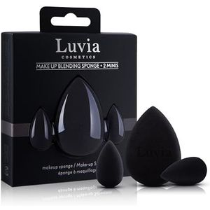 Luvia - Black Sponge Set - Make-up Accessoires - 3 Stk.