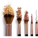 Luvia - Kwastenset - Reisset - Cappuccino - Vegan - 5-delig