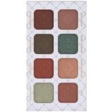 Luvia Cosmetics - Hidden Forest - Oogschaduw Palette - Zachtbruin Groen - Veganistisch