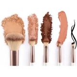 Luvia - Macchiato - Make-Up Kwastenset - 5 Vegan Cosmetica Kwasten - Incl. Etui