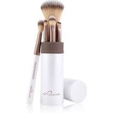 Luvia - Macchiato - Make-Up Kwastenset - 5 Vegan Cosmetica Kwasten - Incl. Etui