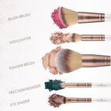 Luvia - Daily Essentials - Make-up Kwasten - Vegan Haren - 5 Stuks