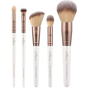 Luvia - Daily Essentials - Make-up Kwasten - Vegan Haren - 5 Stuks
