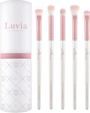 Luvia - Prime Vegan Candy Essential Eye Set - Kwastenset - Wit/Roze - 1 Stk.