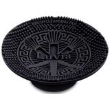Luvia Cosmetics - Brush Cleansing Mat - Reiniging Borstelkussen - Zwart - 1 st