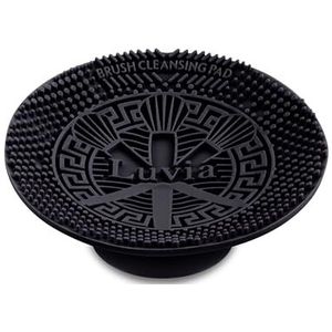 Luvia Cosmetics - Brush Cleansing Mat - Reiniging Borstelkussen - Zwart - 1 st