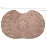 Luvia - Brush Cleansing Mat - Coffee - Siliconen - 1 Stk.