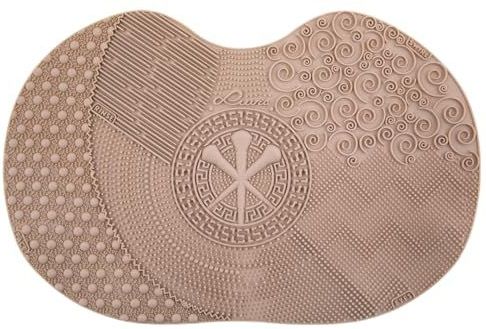 Luvia - Brush Cleansing Mat - Coffee - Siliconen - 1 Stk.