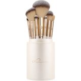 Luvia - Prime Vegan Champagne Kwastenset - 10 Stuks - Inclusief Spons