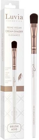 Professioneller Make-up Pinsel Luvia, Flüssiger Lidschatten Schminkpinsel, Eyeshadow Pinsel, Concealer Pinsel, Augenpinsel, veganer Kosmetikpinsel, 310 // Cream Shader - Elegance