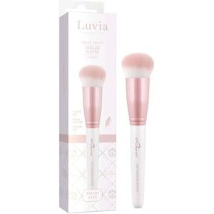 Luvia - 120 Angled Buffer - Candy - Make-up Kwast - Veganistisch - Zacht