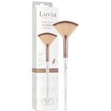 Luvia - 211 Fan Brush - Gezichtskwast - Wit - Kunsthaar