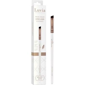 Luvia - 415 Wing Liner - Oogpenseel - Wit - Veganistisch