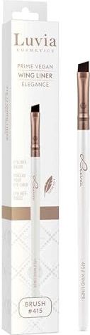 Luvia - 415 Wing Liner - Oogpenseel - Wit - Veganistisch