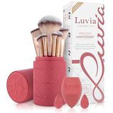 Luvia Cosmetics - Prime Vegan Anniversary - Make-up Penselen Set - 1 St - Inclusief Etui