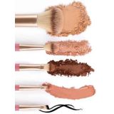 Luvia - Prime Vegan Anniversary - Make-up Kwasten Set - 1 stuk - Brush Case van Licht Metaal