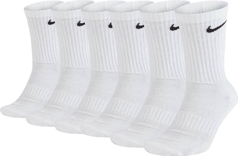 Nike - Sportsokken - Set van 6 - Effen - Dry-Fit Technologie