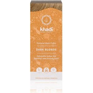 Khadi Haarkleuring Dark Blond 100 gr