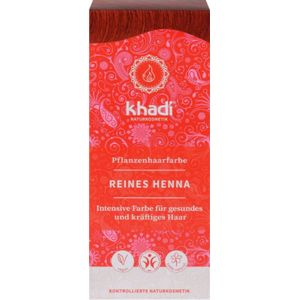 khadi Plantaardige haarkleuring pure henna 100 g