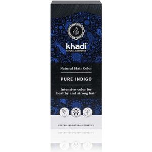 Khadi Haarkleuring Pure Indigo 100 gram