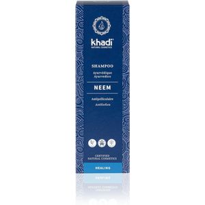 Khadi NEEM HARMONY Ayurvedische haarolie, kalmeert en herstelt geïrriteerde hoofdhuid en roos, 100% natuurlijk, veganistisch en zonder synthetische ingrediënten, natuurlijke cosmetica, 50 ml