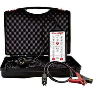 SecoRüt 70226-2 Secorüt Testkoffer voor aanhangers 12 V