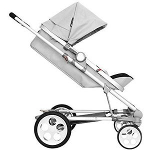 Seed Pli Plus Combi kinderwagen (geboorte - 3 jaar, tot 17 kg), collectie 2019, zilver