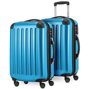 HAUPTSTADTKOFFER 57659262 koffer, 84 liter, cyaanblauw, Cyaanblauw-cyaanblauw, 55 cm, Koffer