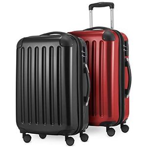 Hauptstadtkoffer, zwart-rood, Handgepäck Set-TSA, Koffer