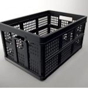 Clax Vouwkrat 46 Liter Zwart