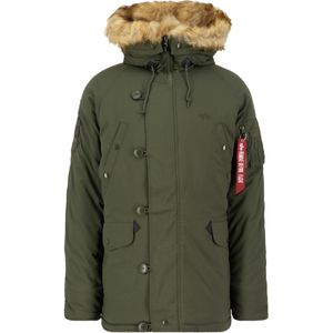 Alpha Industries - Cold Weather Jackets - Explorer - Groen - Nylon