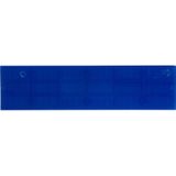 Kunststof Raster Glasblokjes - Blauw - PP - 100 Stuks