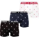 Playboy Boxershort 3 Pack Playboy Miller Maat S Man
