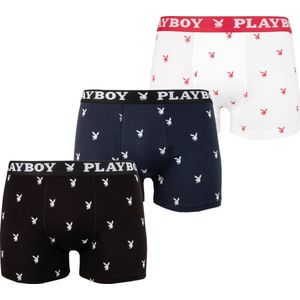 Playboy Boxershort 3 Pack Playboy Miller Maat S Man