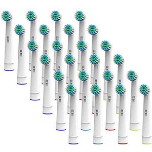 24 stuks opzetborstels compatibel met vele Nevadent tandenborstels, reserveborstelkoppen (zie productbeschrijving) van ONEBUY24